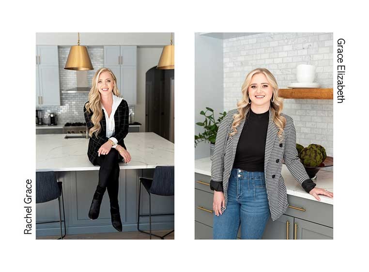 Left photo: Rachel Grace. Right photo: Grace Elizabeth
